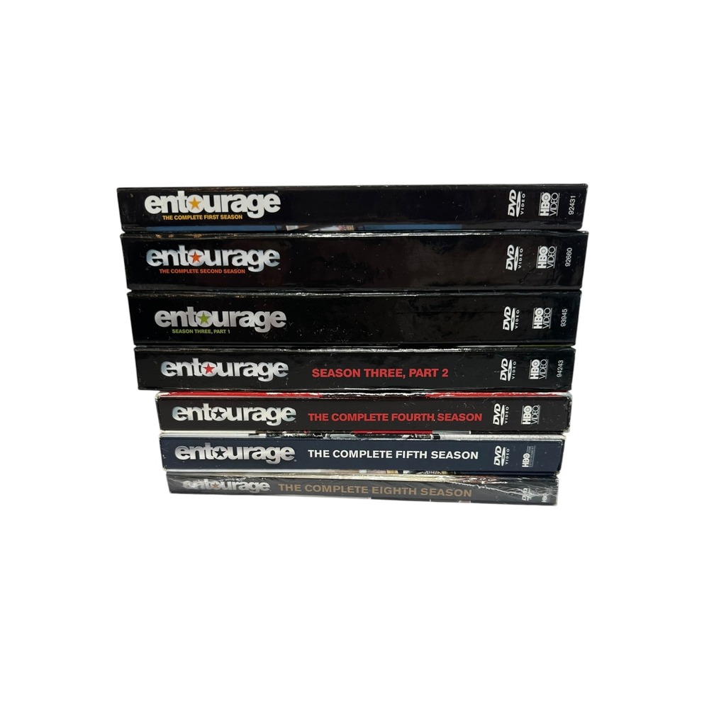 HBO Entourage DVD Lot Seasons 1 2 3 4 5 8 Multi-Color Comedy Drama Series